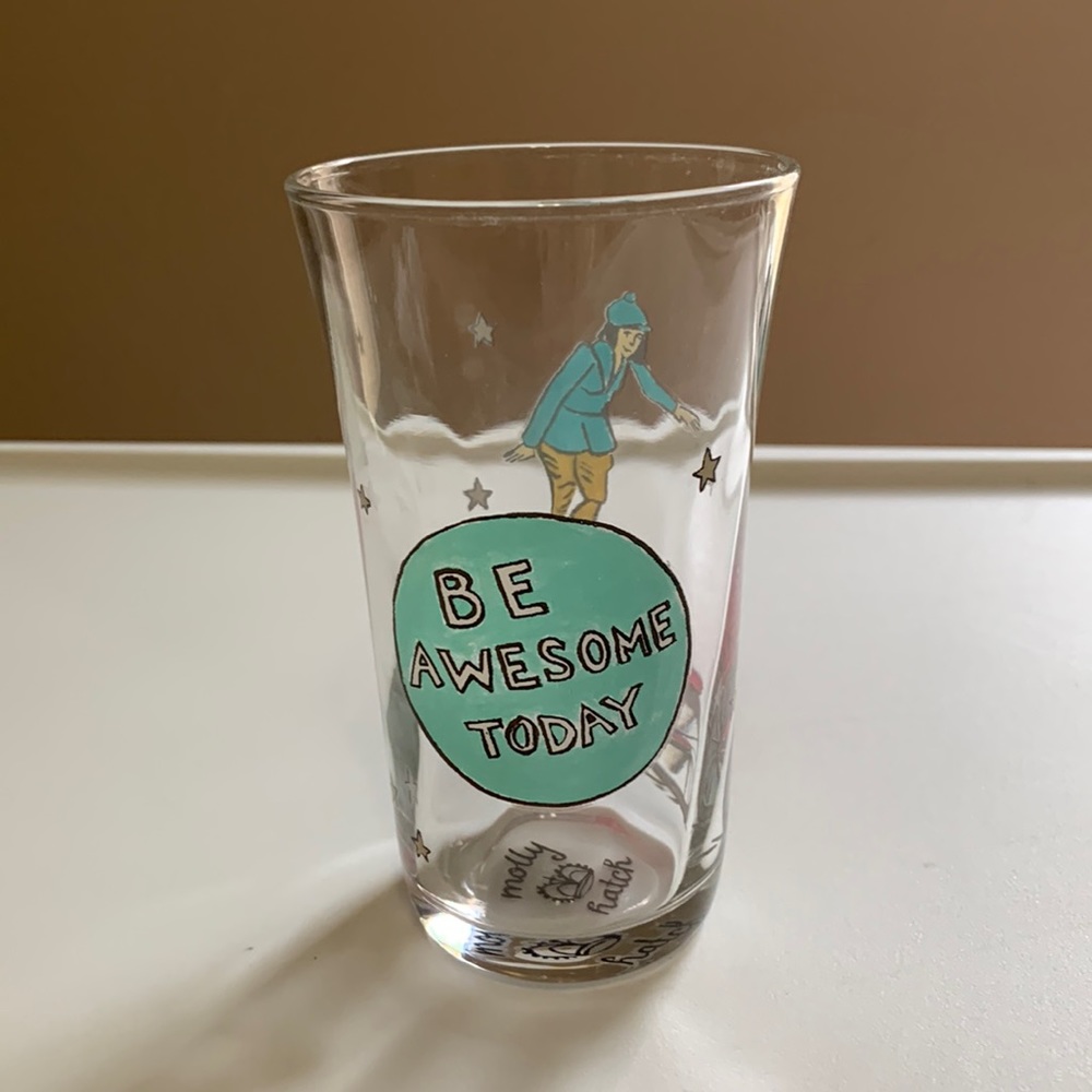 Anthropologie Glass